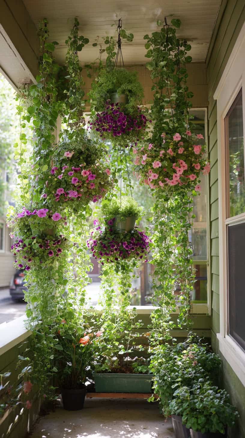 Whimsical Hanging Plant Wall - Image 1