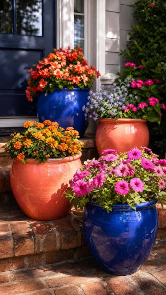 Colorful Ceramic Pots for Bold Statements