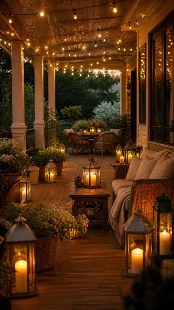 Add Magical Lighting For Evening Ambiance