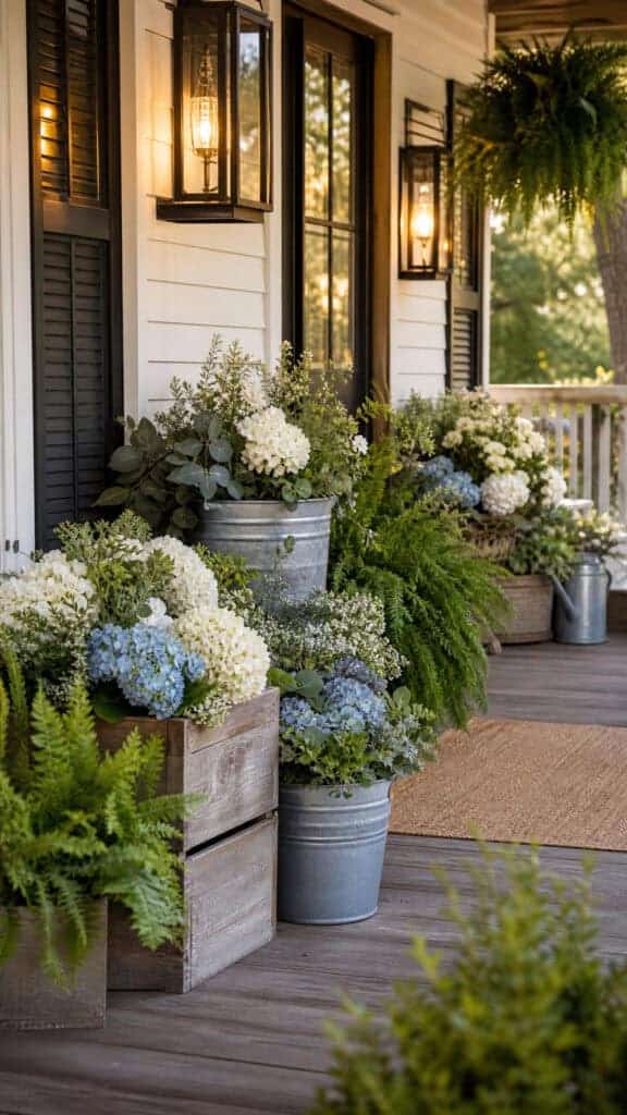 Coordinating Planters With Your Home's Style