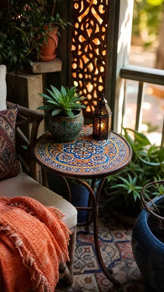 Moroccan-Inspired Tile Accents