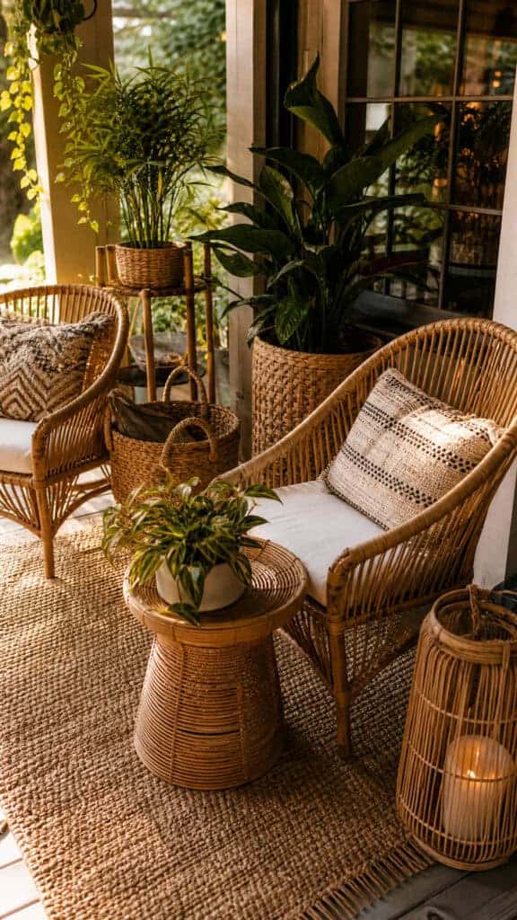 Natural Fiber Furniture and Accessories