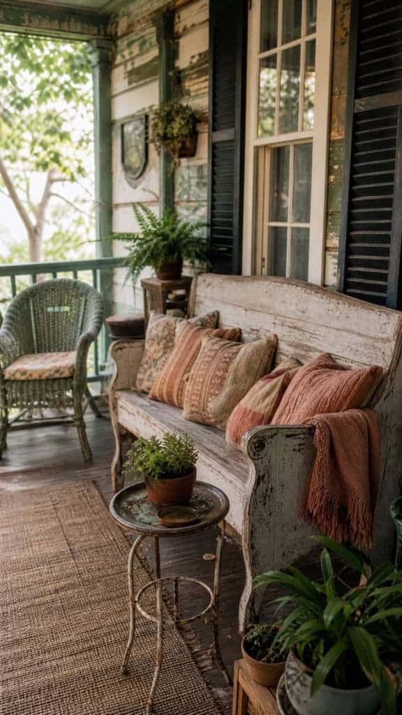 Vintage Furniture with Distressed Finishes