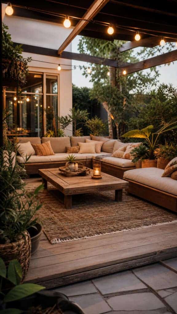 Create an Outdoor Living Room