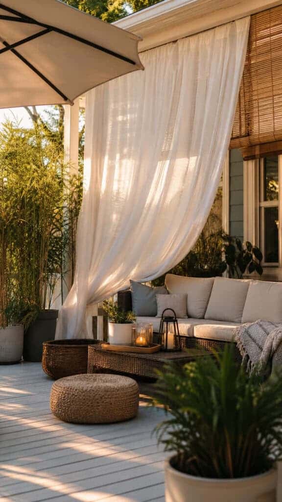 Create Shade And Privacy For Comfort
