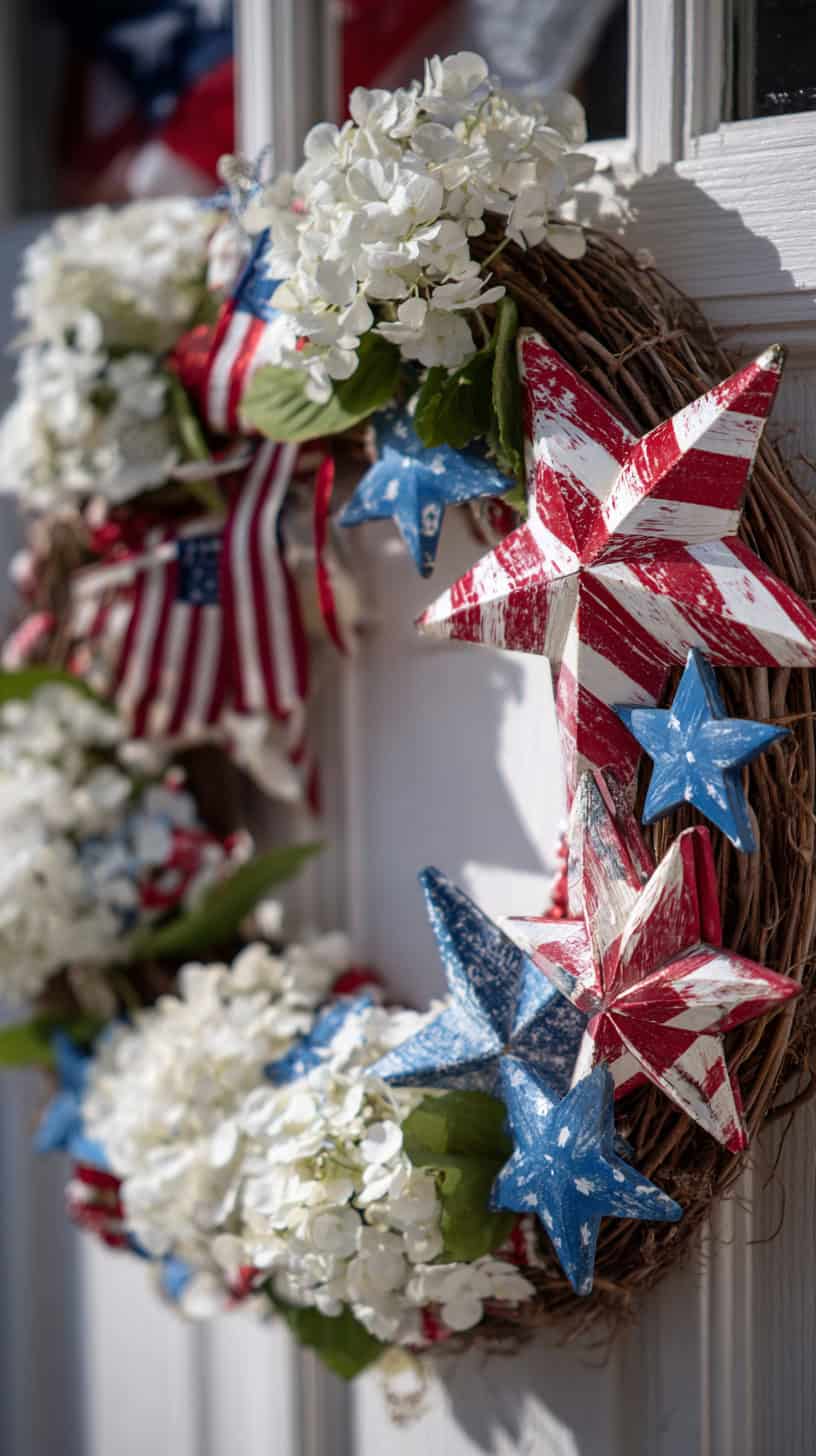 Classic Flag Wreath - Image 1