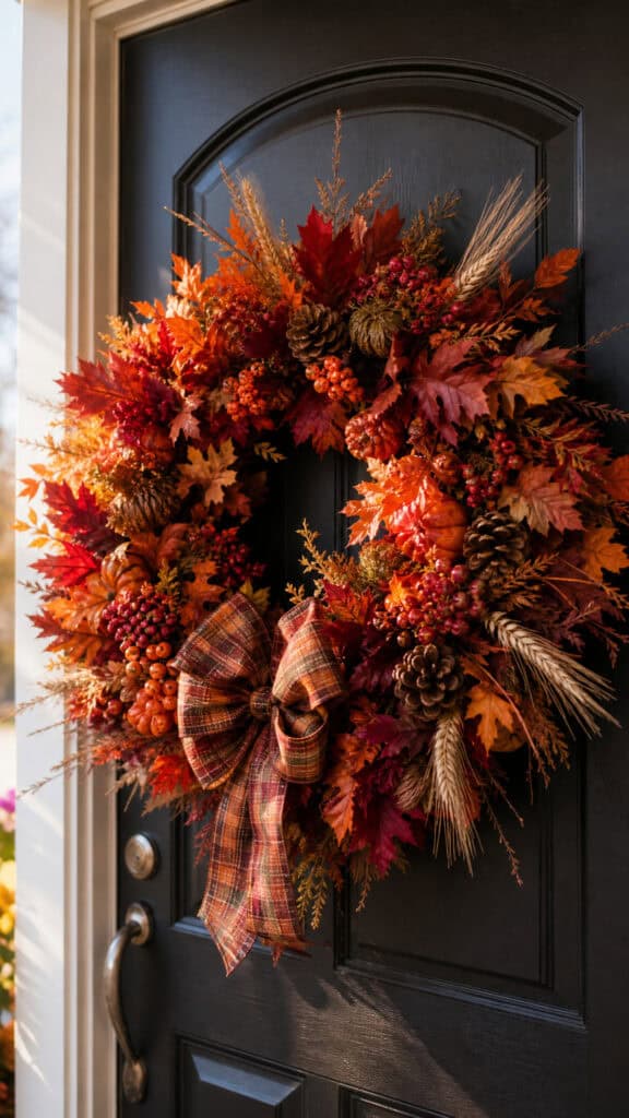 Create a Stunning Fall Wreath Welcome