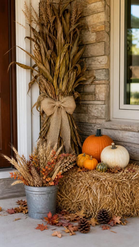 Incorporate Natural Elements and Harvest Touches