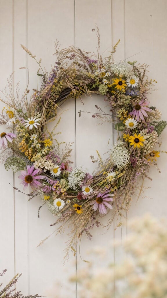 Wildflower Meadow Wreath