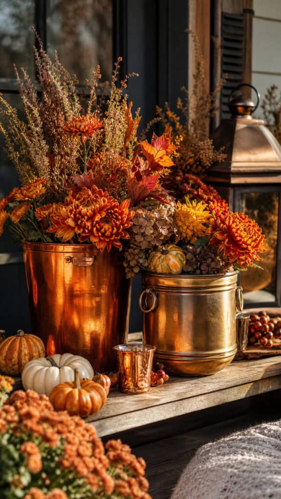 Copper and Bronze Accents