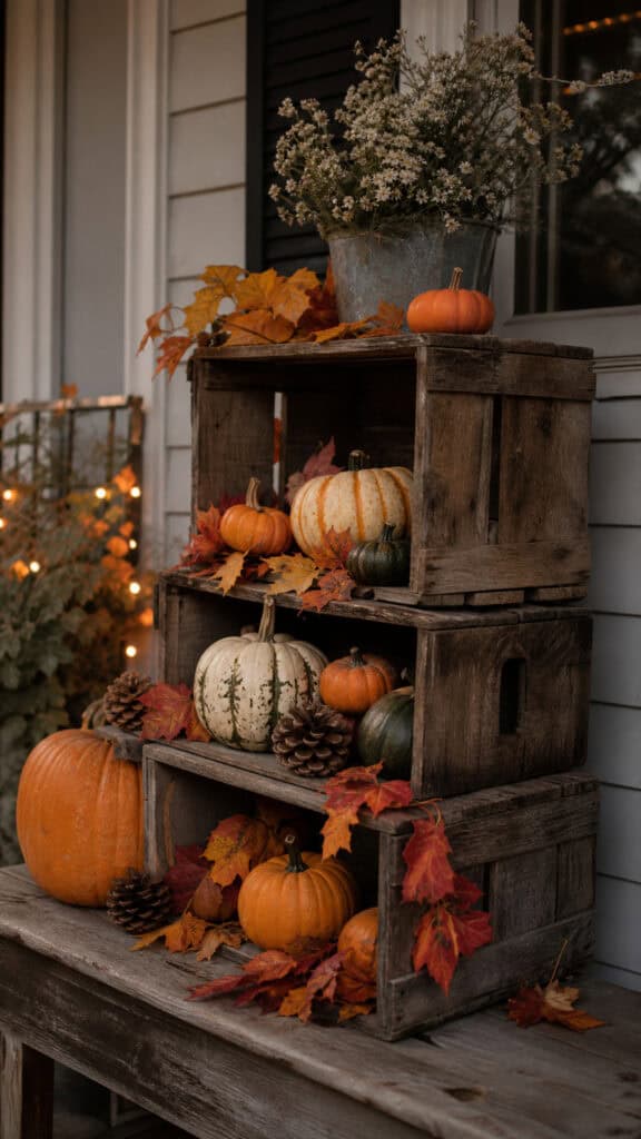 Vintage Crate Styling