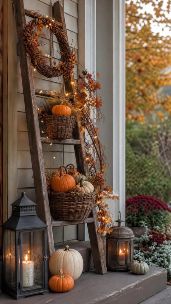 Decorative Ladder Display