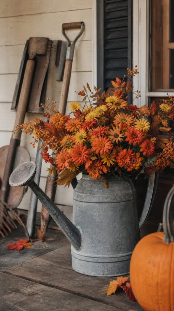 Decorative Watering Cans And Garden Tools