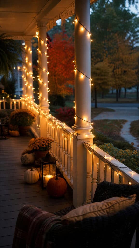 String Lights For Evening Ambiance