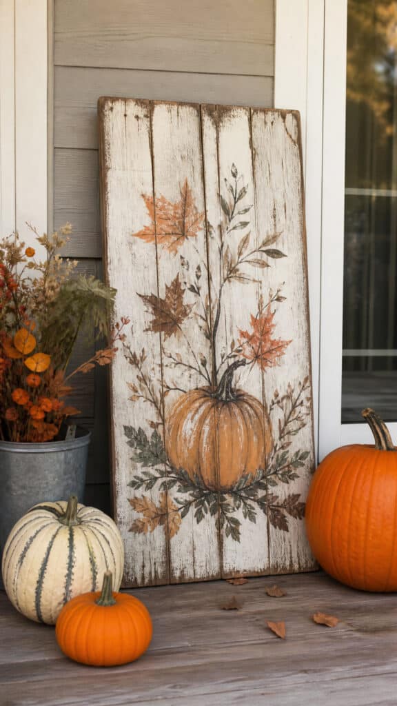 Wooden Signs With Fall Sayings