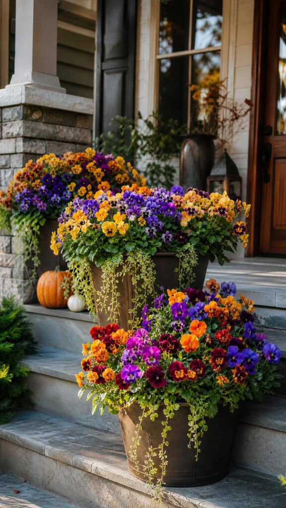 Colorful Pansy Paradise