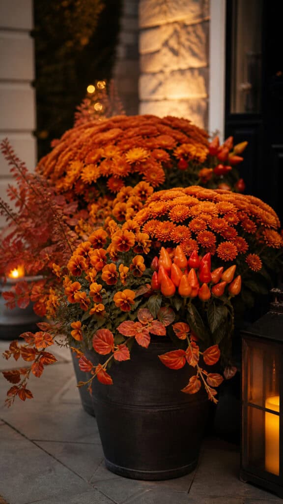 Monochromatic Orange Glory