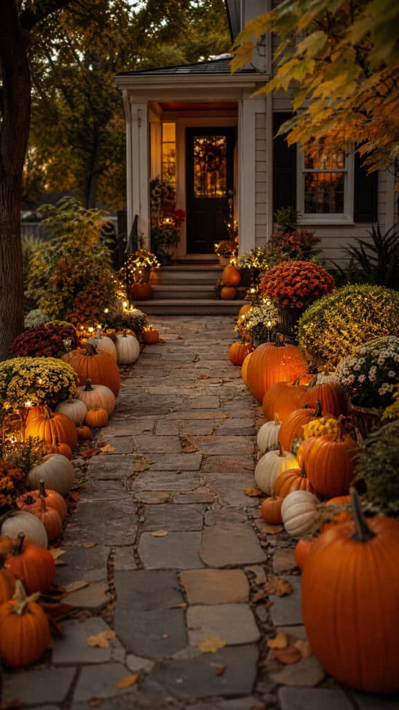 Pumpkin Pathway Welcome