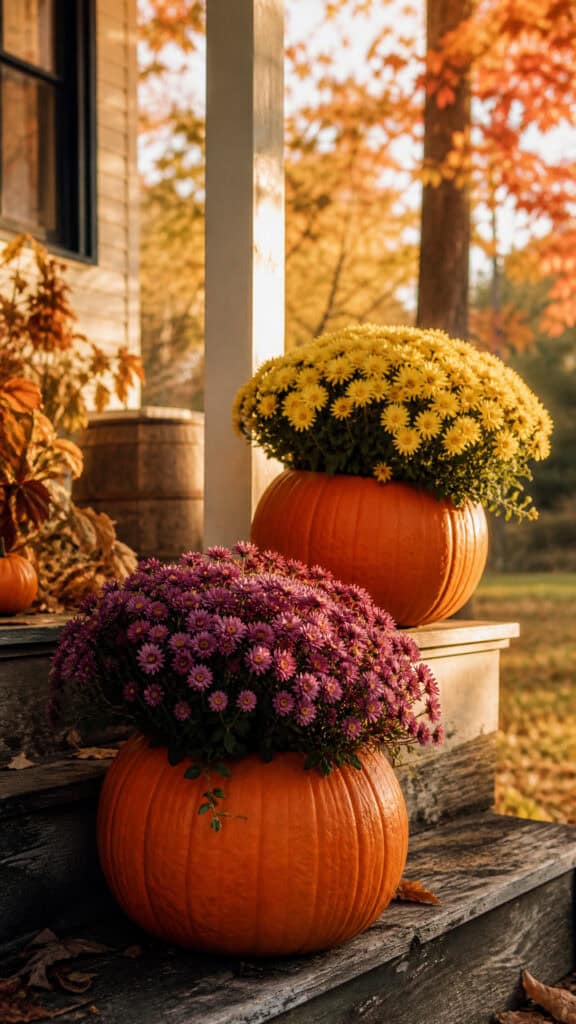 Pumpkin Planter Perfection