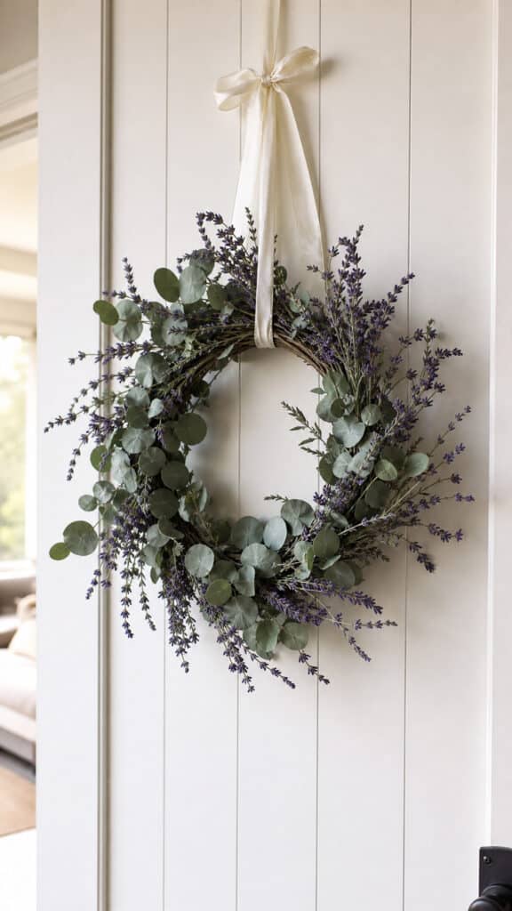 Eucalyptus and Lavender Wreath