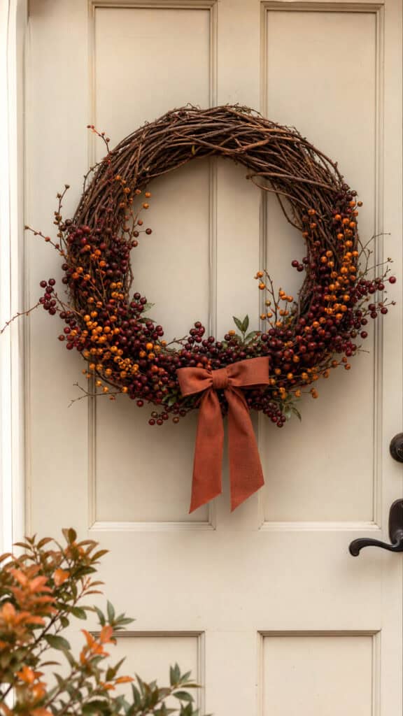 Grapevine and Berry Wreath