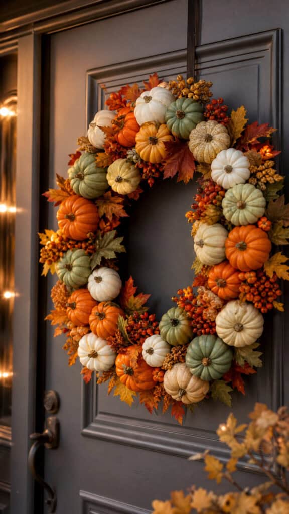 Pumpkin Patch Wreath