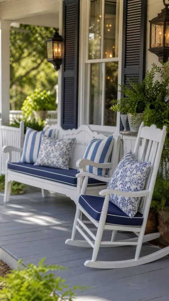 Painted Rocking Chair Companion