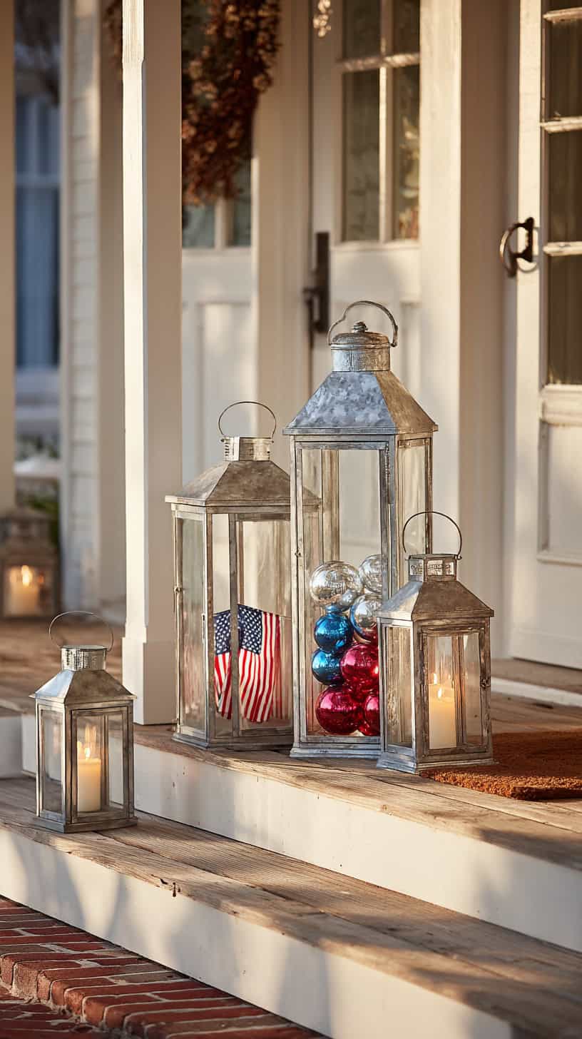 Galvanized Lantern Display - Image 2