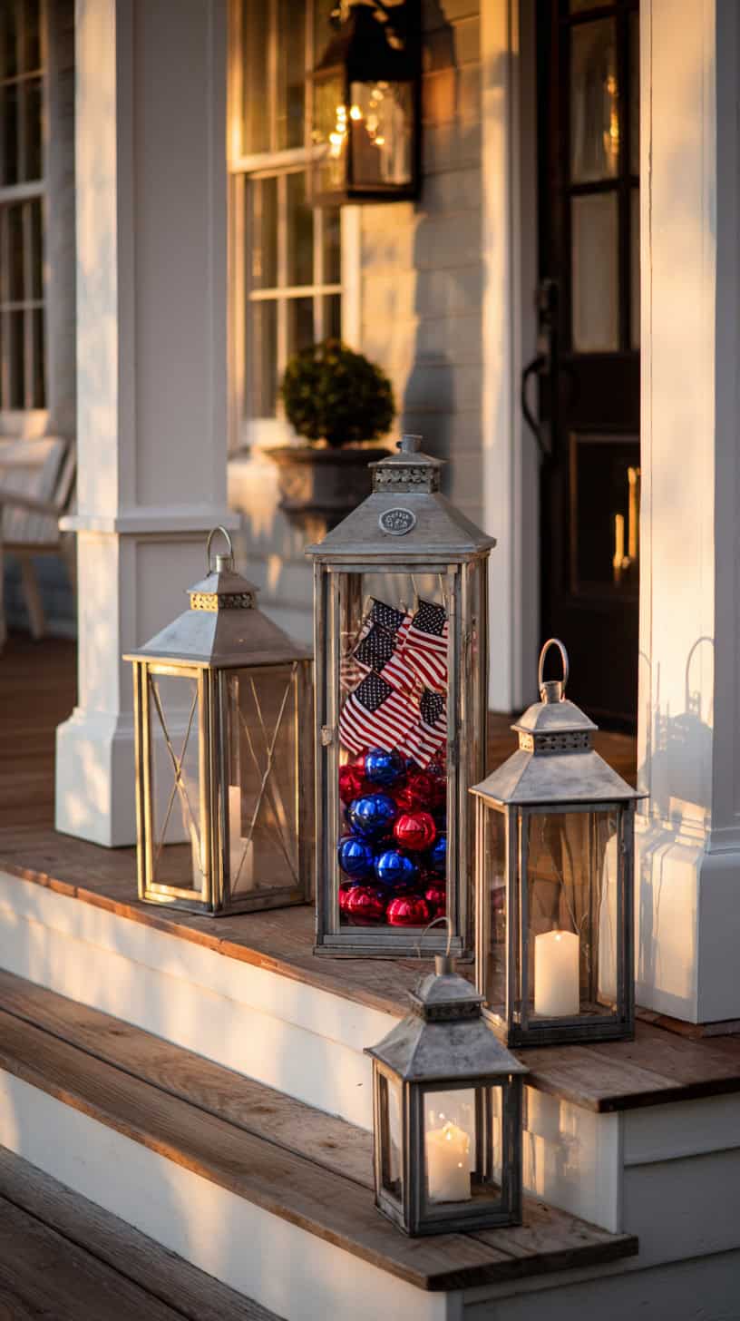 Galvanized Lantern Display - Image 3