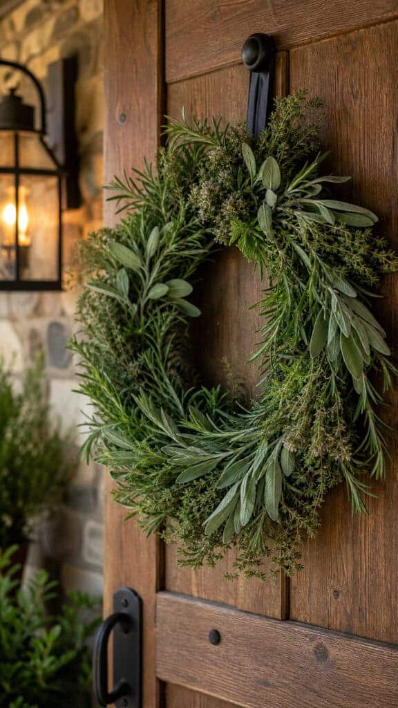 Herb Garden Wreath Delight