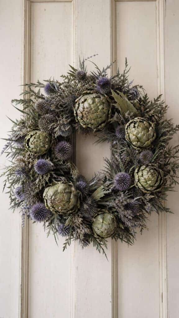 Dried Thistle and Artichoke