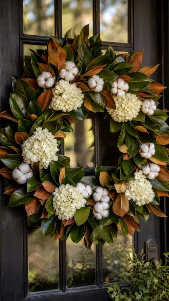 Magnolia Leaf Base with Accents