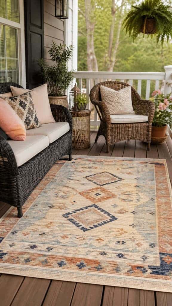 Cozy Outdoor Rugs To Define Your Space