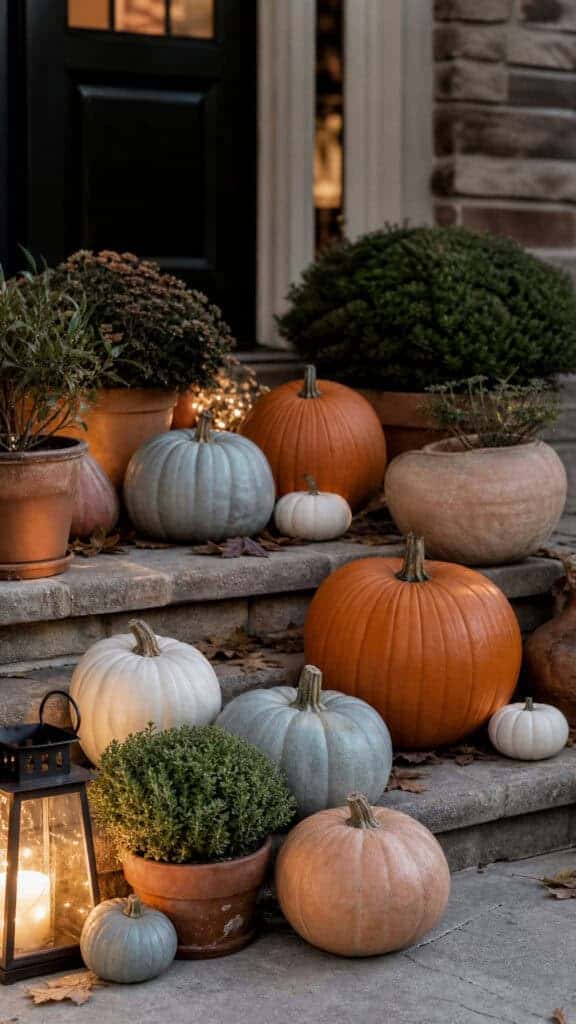 Pumpkins In Unexpected Colors