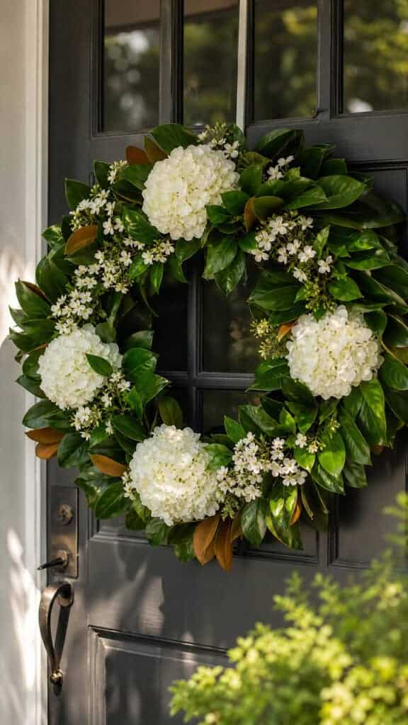 Magnolia and White Flower Combinations