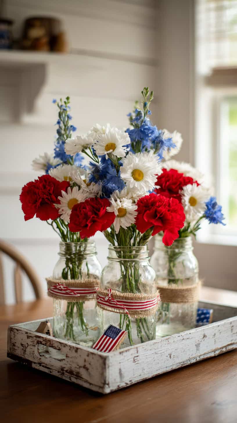 Mason Jar Centerpieces - Image 1