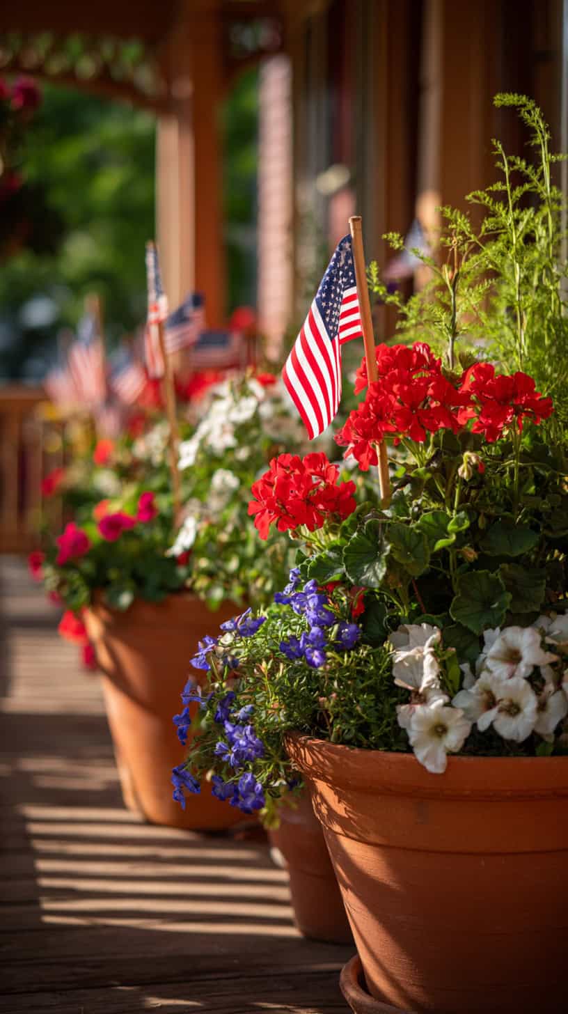 Mini Flag Planters - Image 1