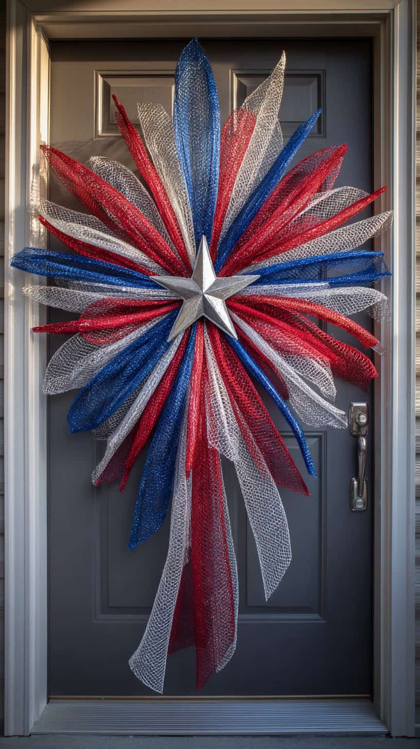 Red White Blue Burst - Image 2