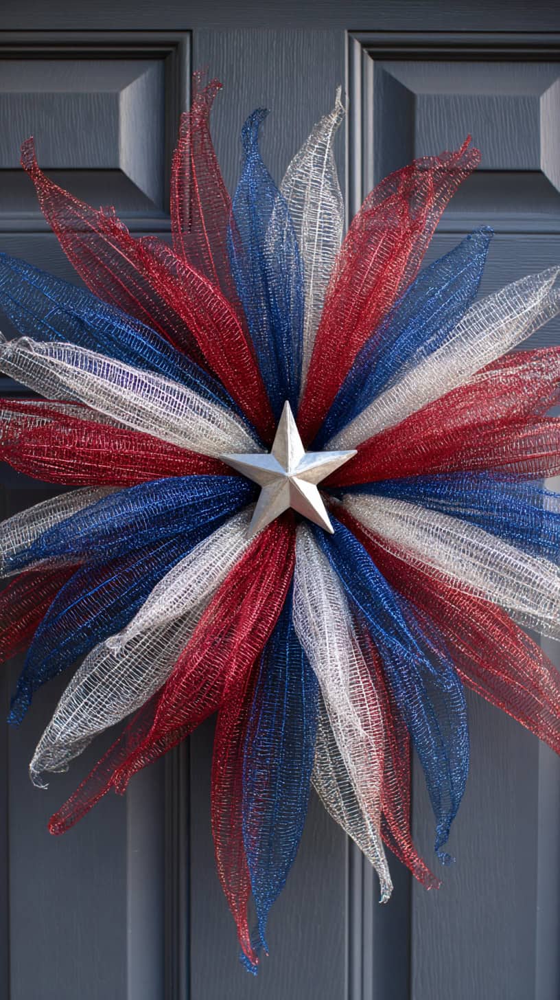 Red White Blue Burst - Image 1