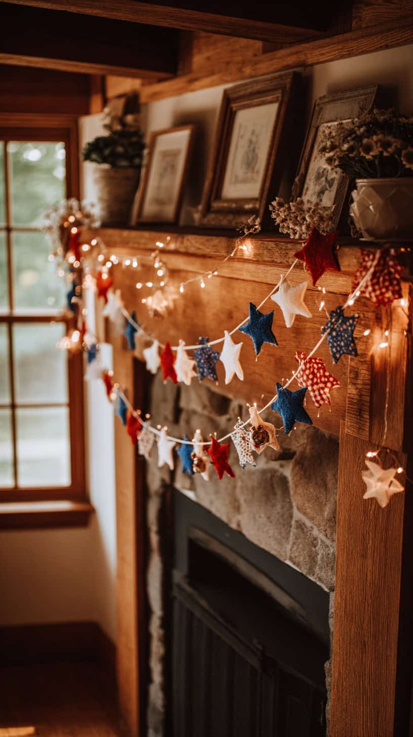 Red White Blue Garland - Image 4