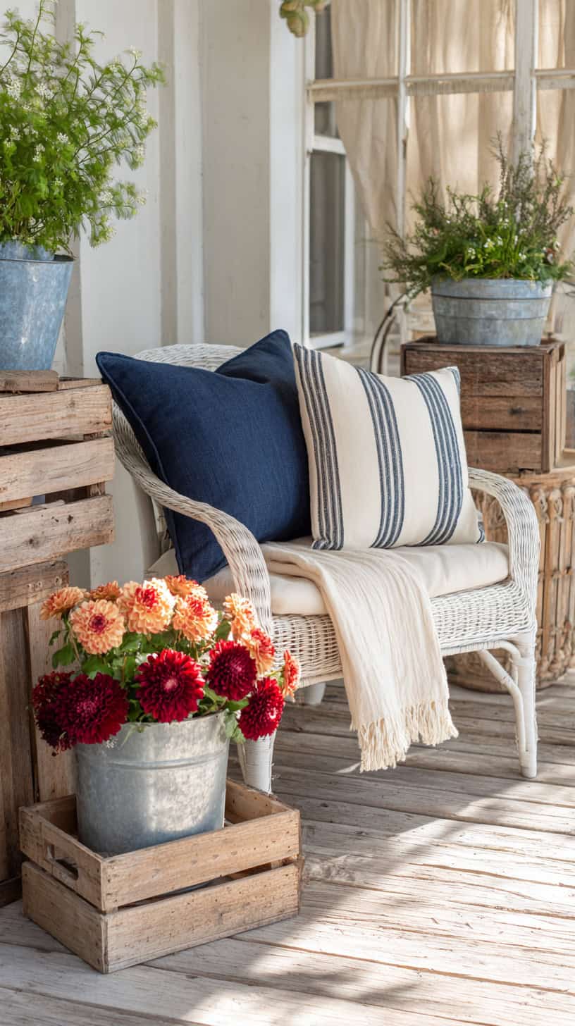 Start With a Patriotic Front Porch Decor Color Palette - Image 2