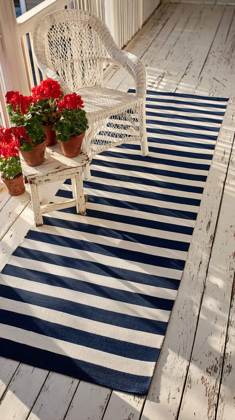 Striped Porch Rug - Image 2