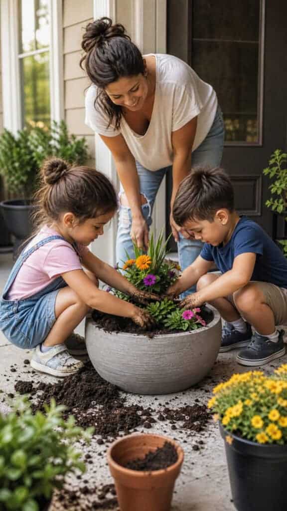 Kid-Friendly Planter Ideas That Let Little Hands Help Out