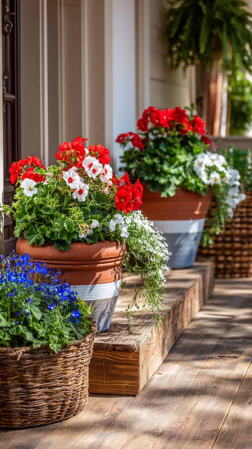 Use Porch Plants, Planters, and Natural Texture - Image 2