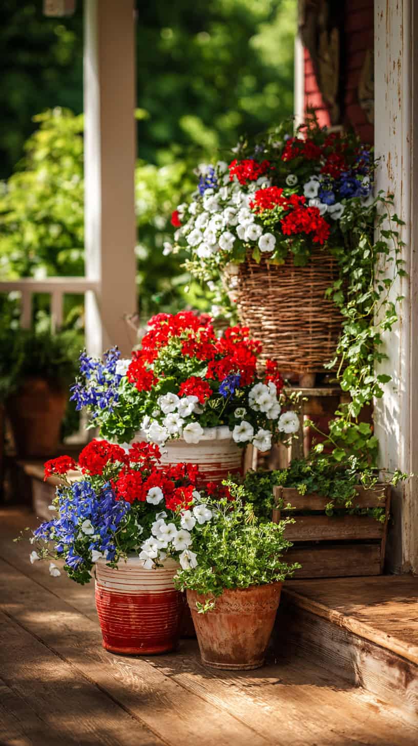 Use Porch Plants, Planters, and Natural Texture - Image 1