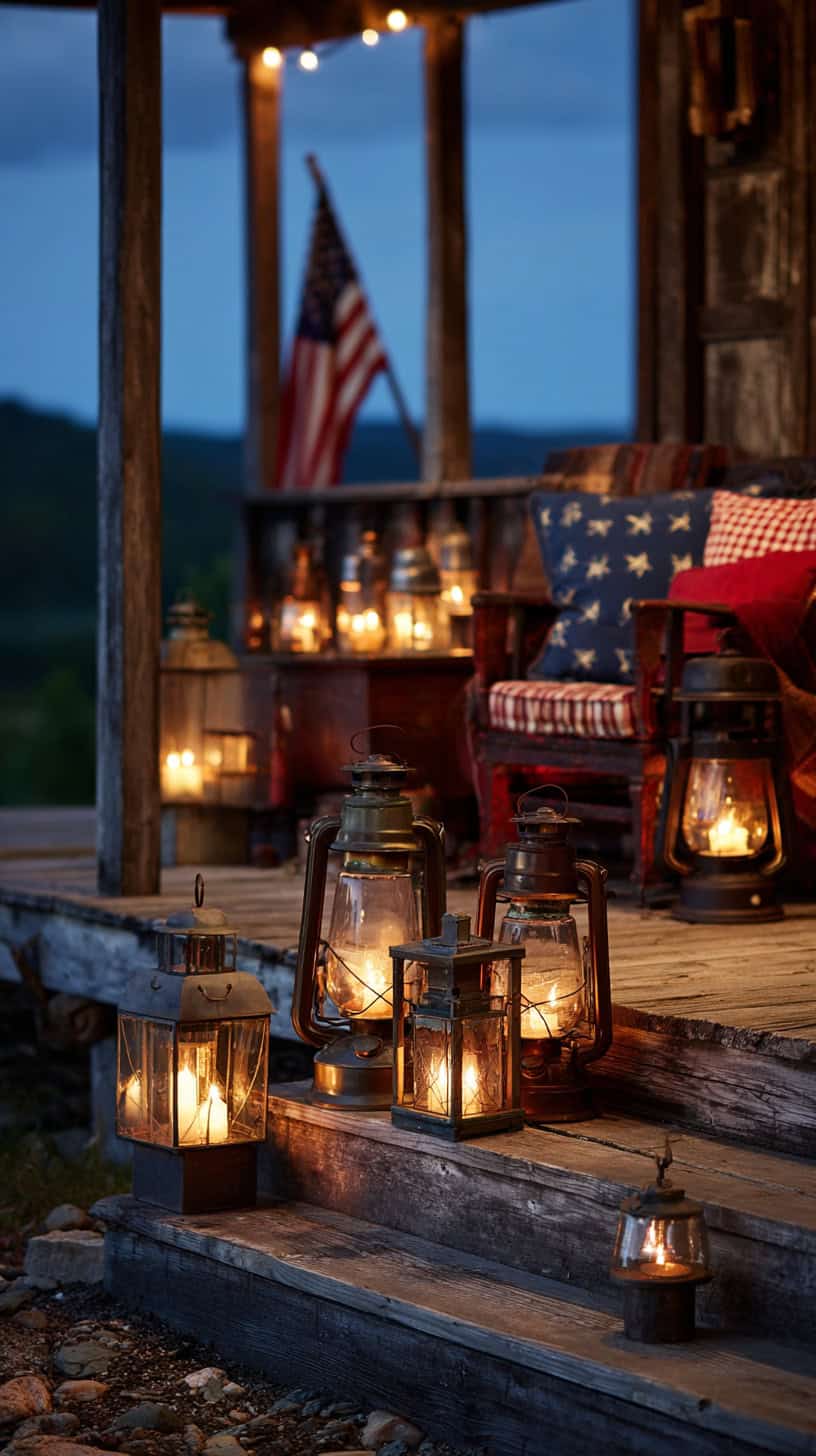 Vintage Lantern Glow - Image 1