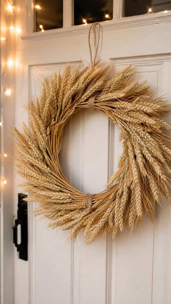 Wheat and Grain Wreath