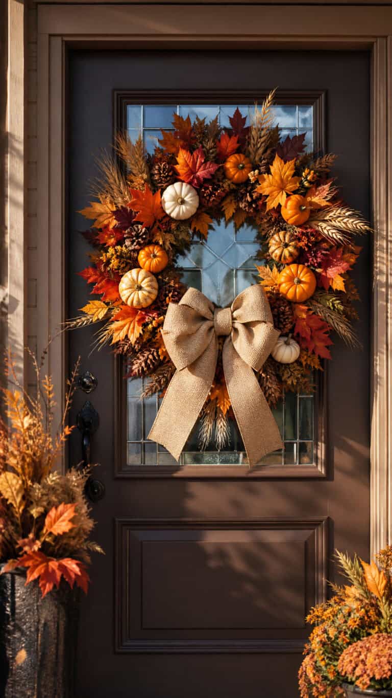 Classic Fall Wreaths That Make a Statement