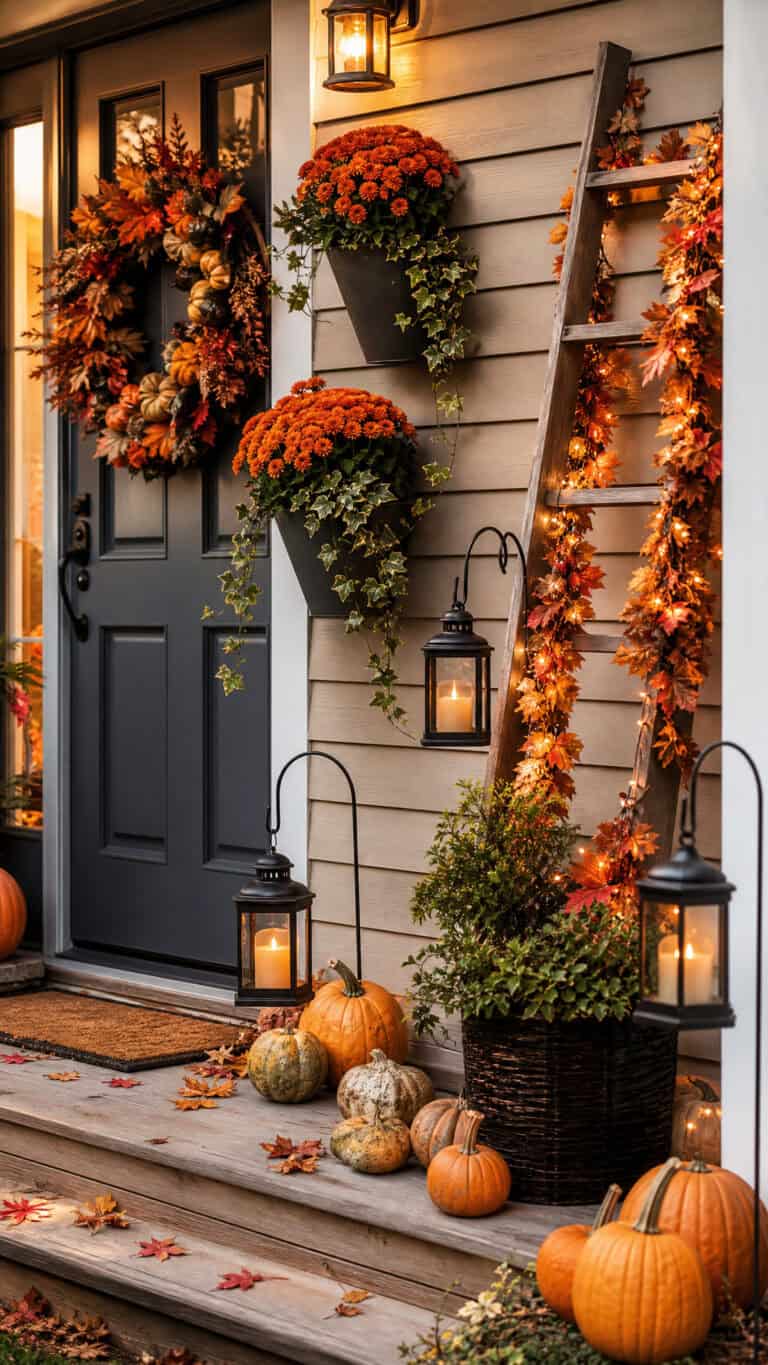 Go Vertical With Your Fall Displays