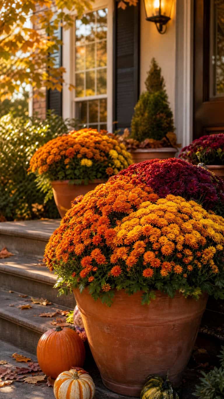 Classic Chrysanthemum Clusters